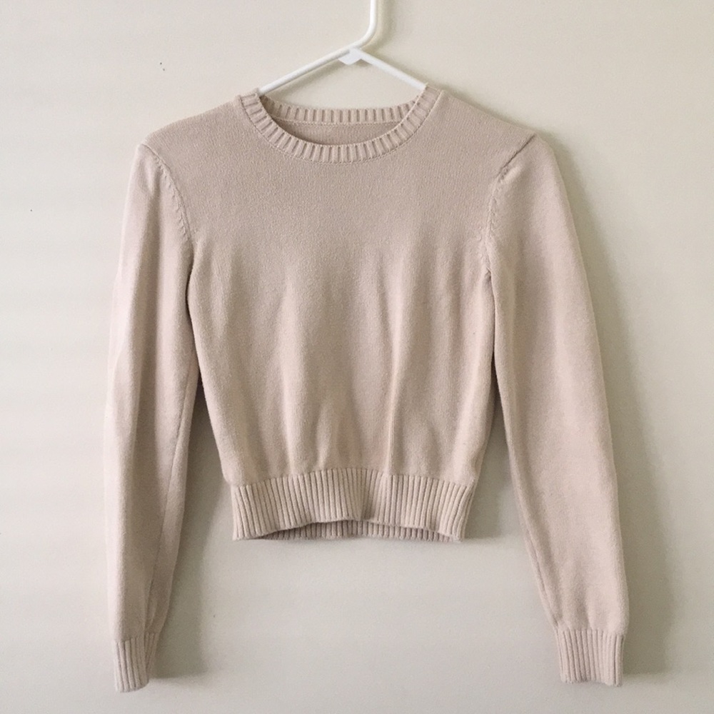 American Apparel Cropped Sweater